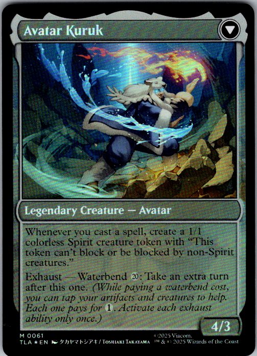 The Legend of Kuruk // Avatar Kuruk [Foil] - Avatar: The Last Airbender (TLA) #61 [Foil]