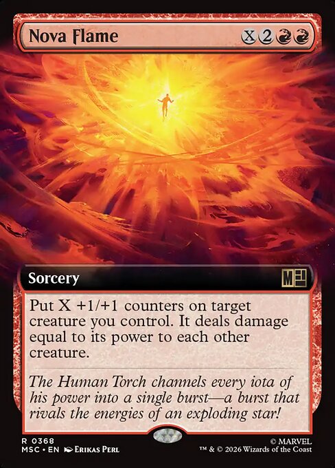 Nova Flame - Marvel Super Heroes Commander () #368