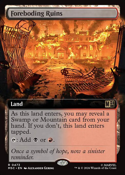 Foreboding Ruins - Marvel Super Heroes Commander () #473
