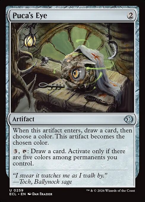 Puca's Eye - Lorwyn Eclipsed () #259 [Foil] [Foil]
