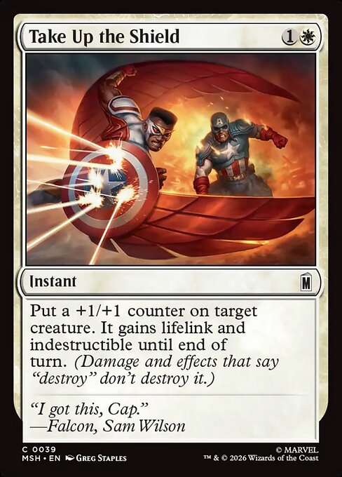 Take Up the Shield - Marvel Super Heroes () #39