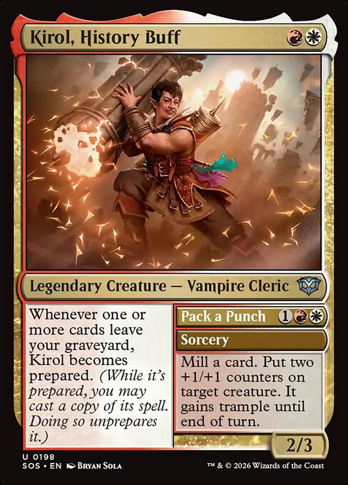 Kirol, History Buff // Pack a Punch - Secrets of Strixhaven () #198