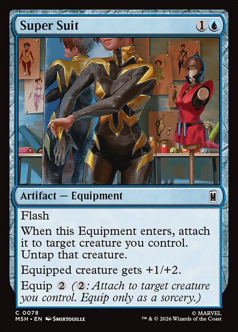 Super Suit - Marvel Super Heroes () #78 [Foil] [Foil]