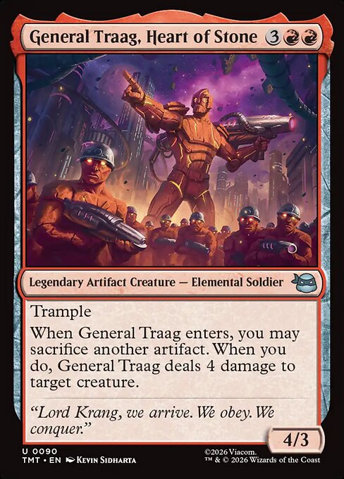 General Traag, Heart of Stone - Teenage Mutant Ninja Turtles () #90