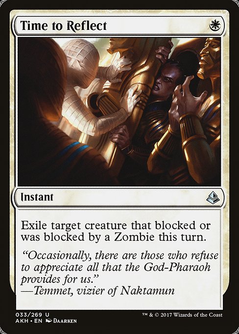 Time to Reflect - Amonkhet () #33 [Foil] [Foil]