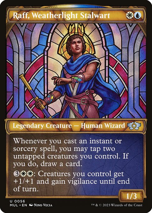 Raff, Weatherlight Stalwart - Multiverse Legends (MUL) #56 [Foil] [Foil]