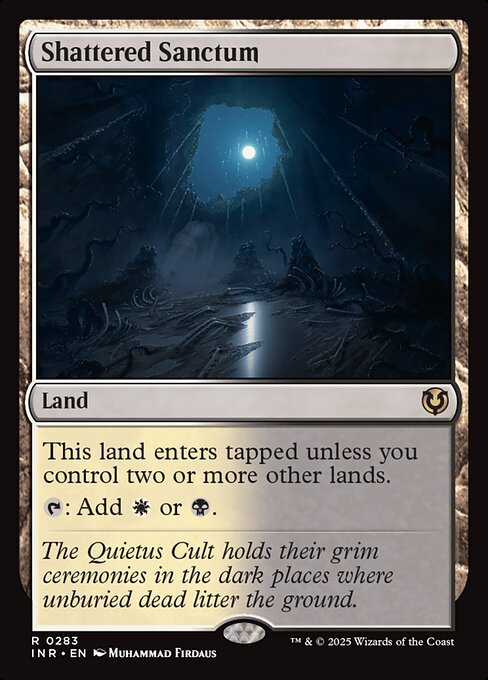 Shattered Sanctum - Innistrad Remastered (inr) #283 [Foil] [Foil]