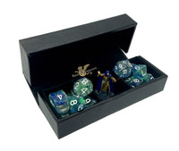 Role 4 Initiative - Luxury Faux Leather Dice Box / Rolling Tray - Sorcerer