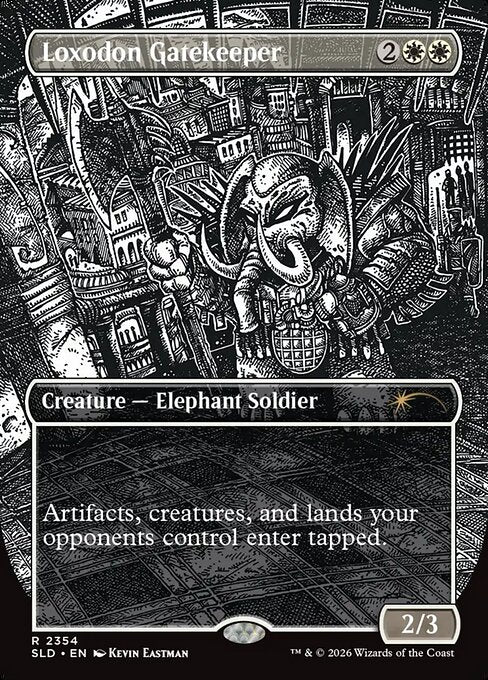 Loxodon Gatekeeper - Secret Lair Drop () #2354 [Foil] [Foil]