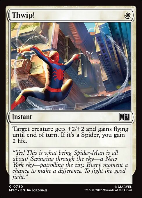 Thwip! - Marvel Super Heroes Commander () #780 [Foil] [Foil]