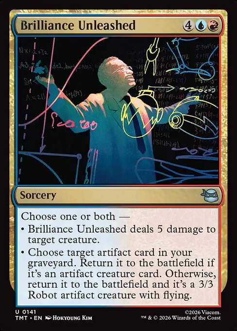 Brilliance Unleashed - Teenage Mutant Ninja Turtles () #141 [Foil] [Foil]