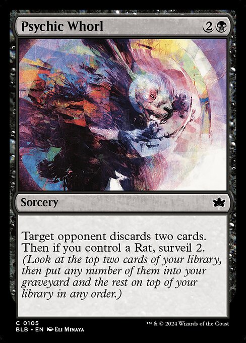 Psychic Whorl - Bloomburrow () #105