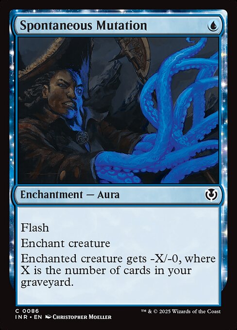 Spontaneous Mutation - Innistrad Remastered (inr) #86 [Foil] [Foil]