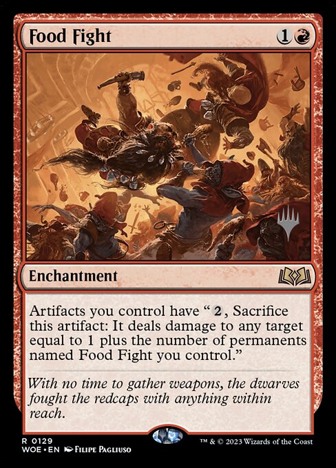 Food Fight - Wilds of Eldraine Promos (PWOE) #129p