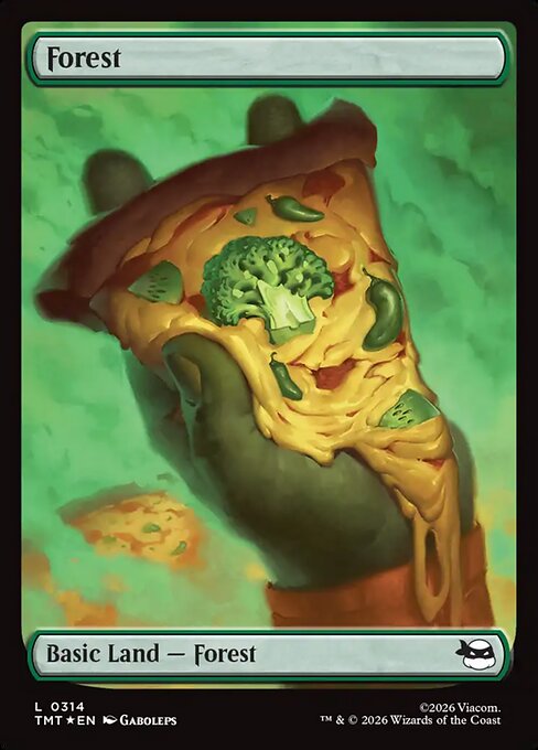 Forest - Teenage Mutant Ninja Turtles (TMT) #314 [Foil] [Foil]