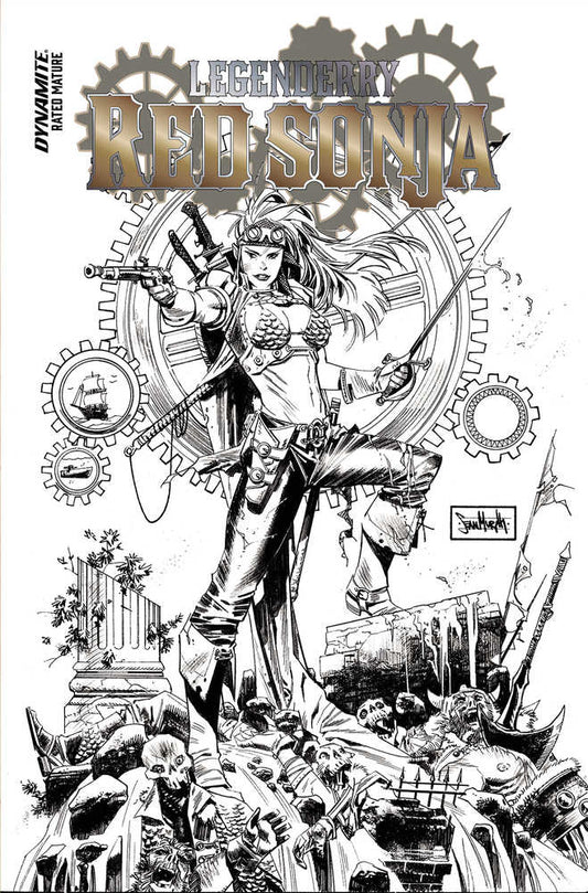 Legenderry Red Sonja One Shot Cover F 10 Copy Variant Edition Murphy Line