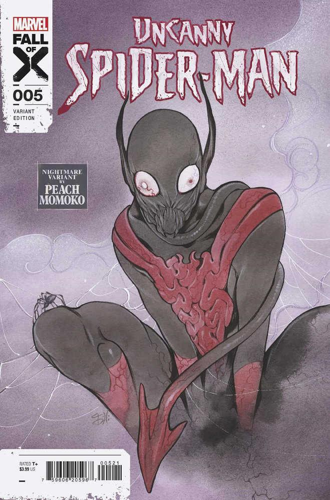 Uncanny Spider-Man 5 Peach Momoko Nightmare Variant [Fall]