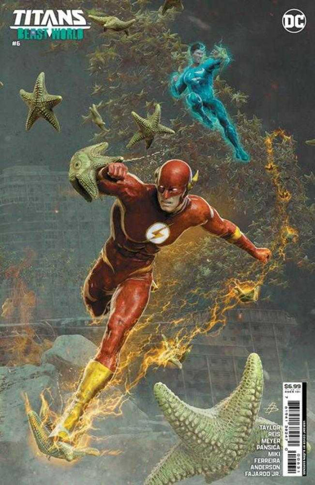 Titans Beast World #6 (Of 6) Cover B Bjorn Barends Card Stock Variant