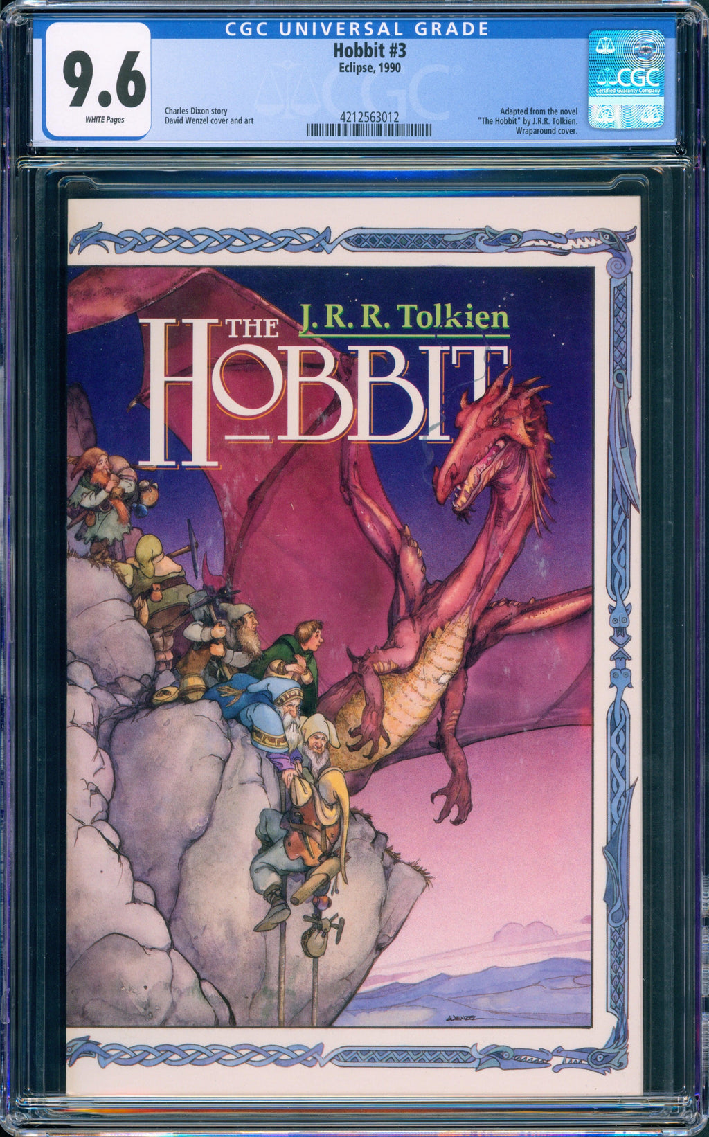 CGC 9.6 The Hobbit #3