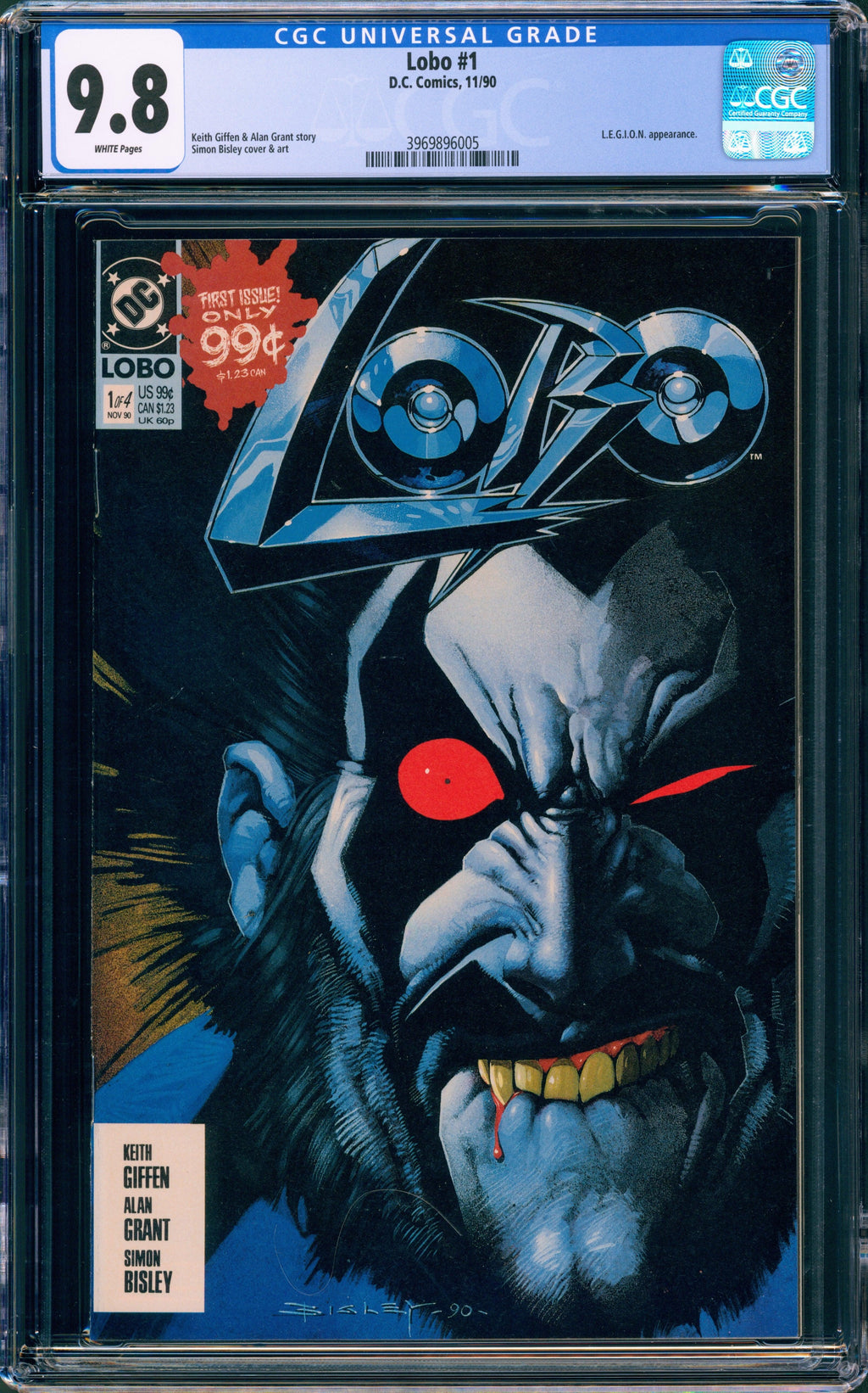 CGC 9.8 Lobo #1