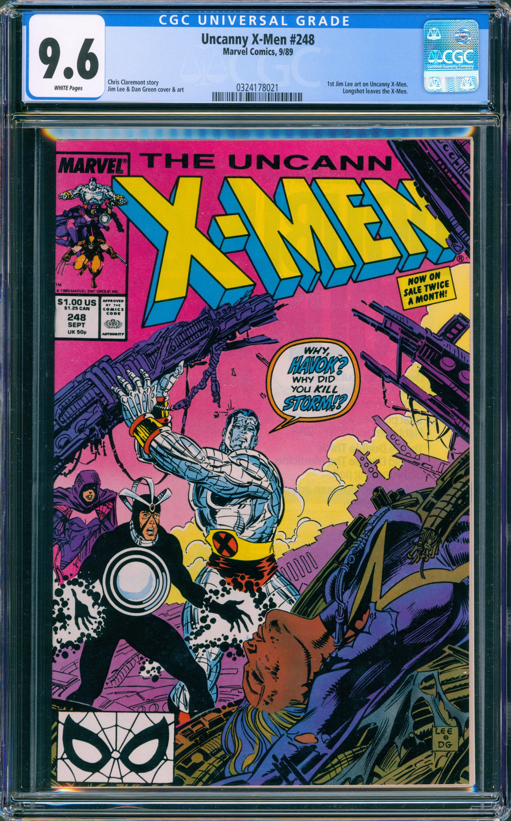 CGC 9.6 Uncanny X-Men #248