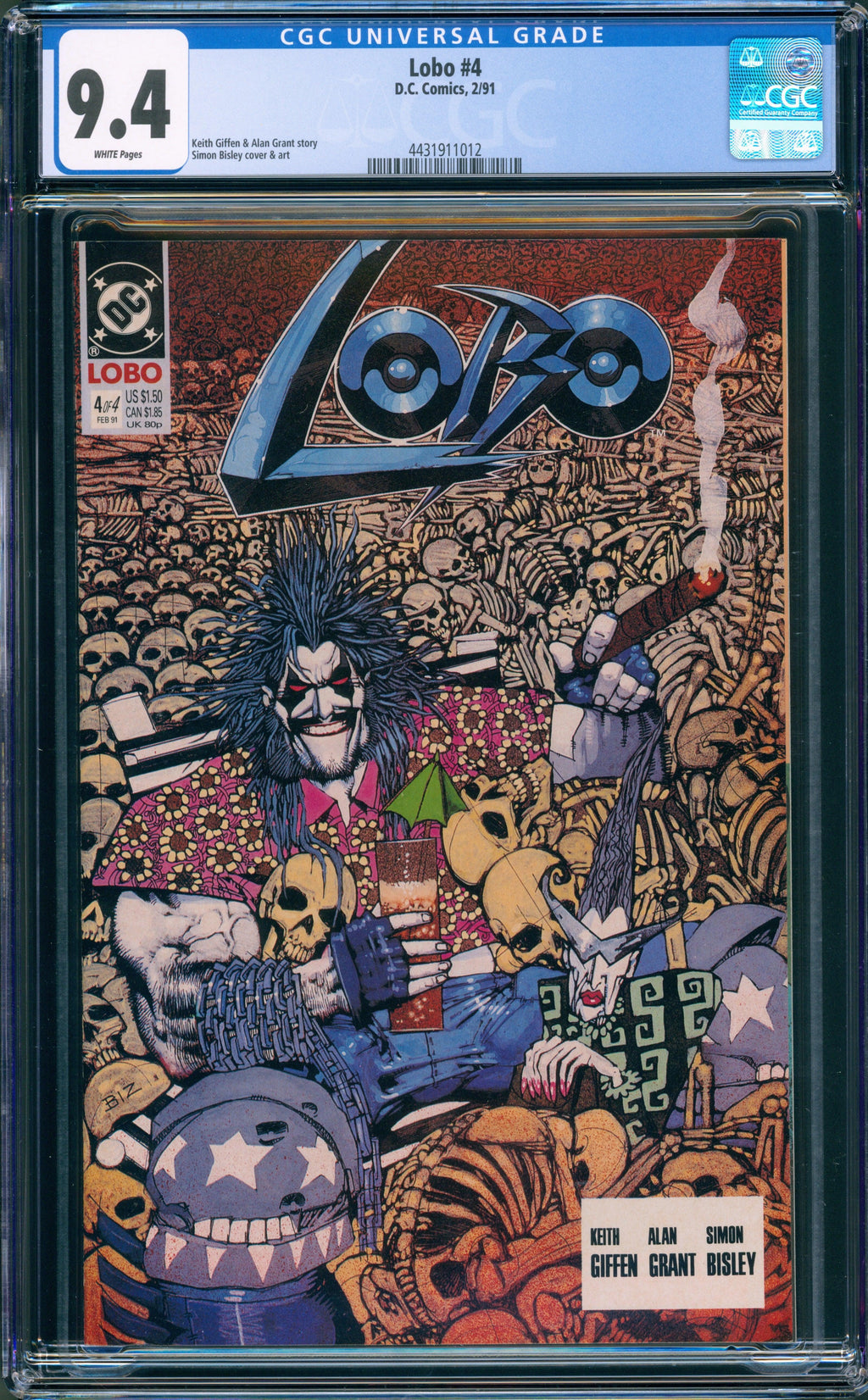 CGC 9.4 Lobo #4