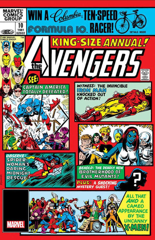 Avengers Annual #10 Facsimile Edition Foil Variant