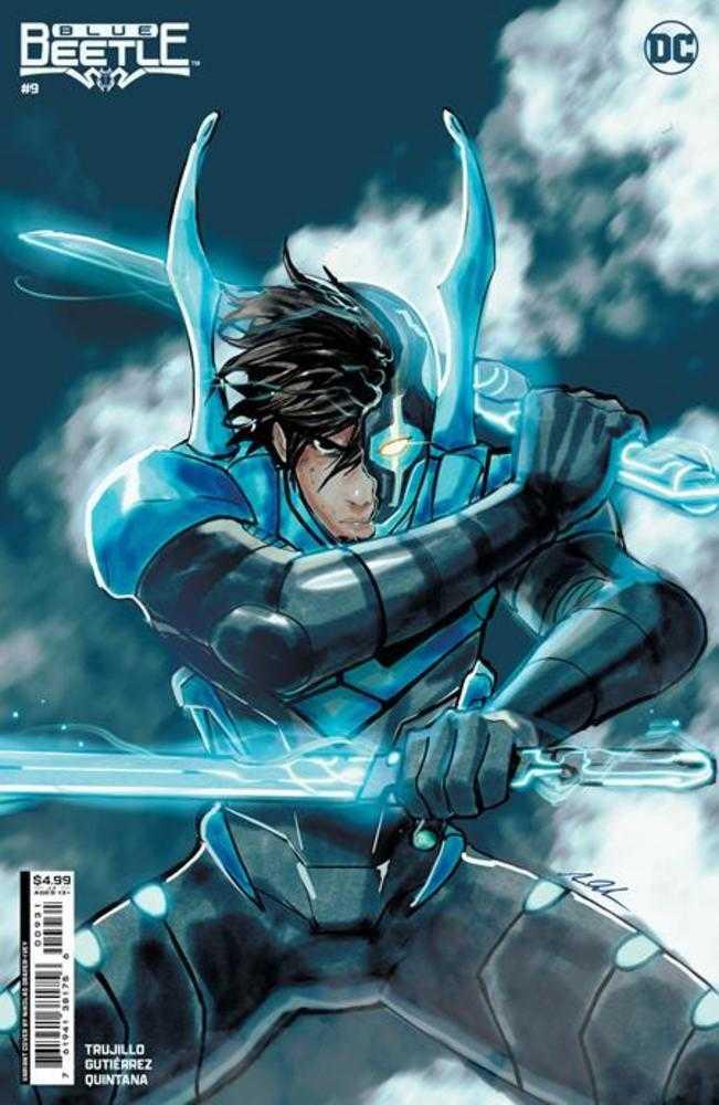 Blue Beetle #9 Cover B Nikolas Draper-Ivey Card Stock Variant