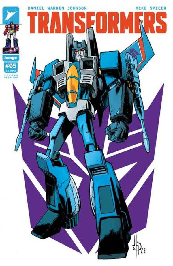 Transformers #5 2nd Print Cover B Jason Howard Variant