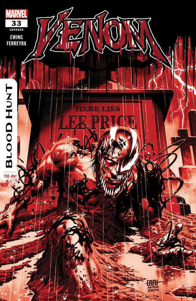 Venom #33 Cafu Blood Soaked 2nd Print Variant [Bh]