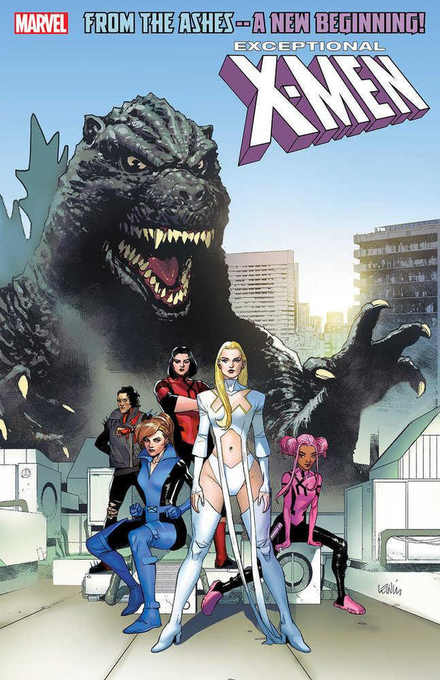 Exceptional X-Men #1 Leinil Yu Godzilla Variant