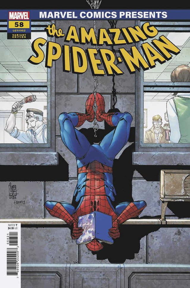 Amazing Spider-Man #58 Camuncoli Marvel Comics Presents Variant