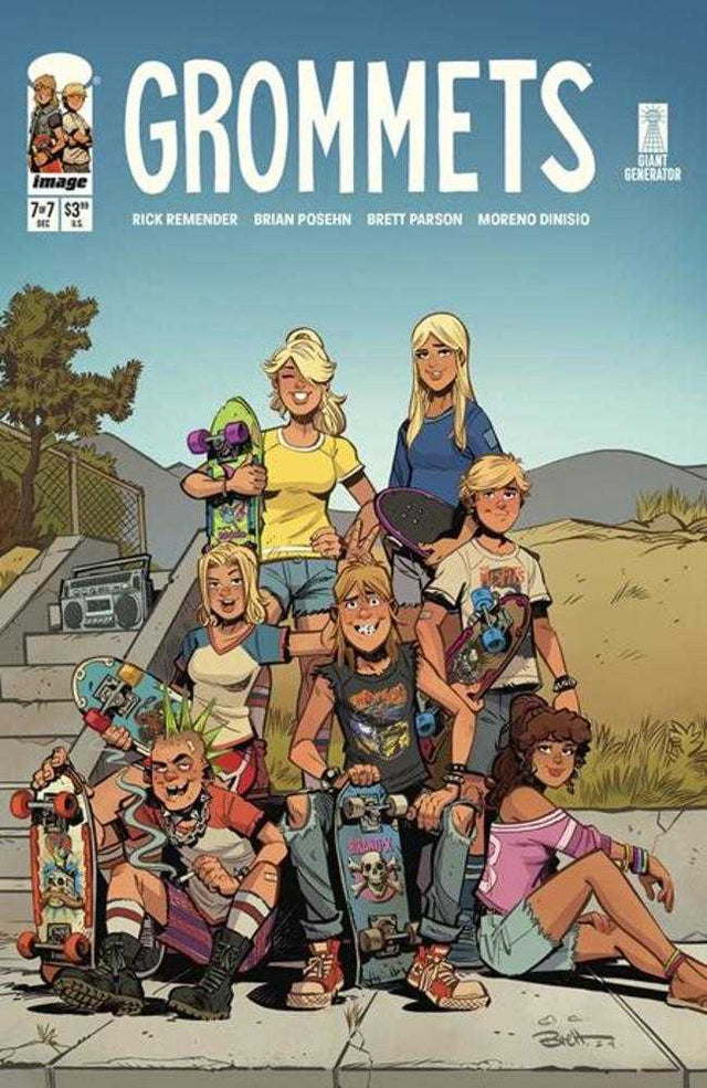 Grommets #7 (Of 7) Cover A Brett Parson