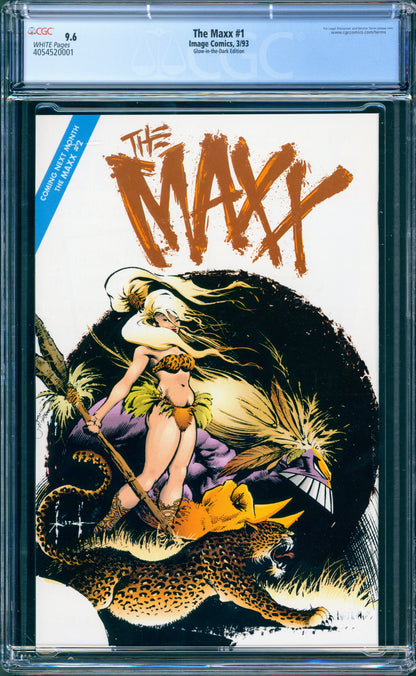 CGC 9.6 Maxx #1 (Glow in the Dark Edition)