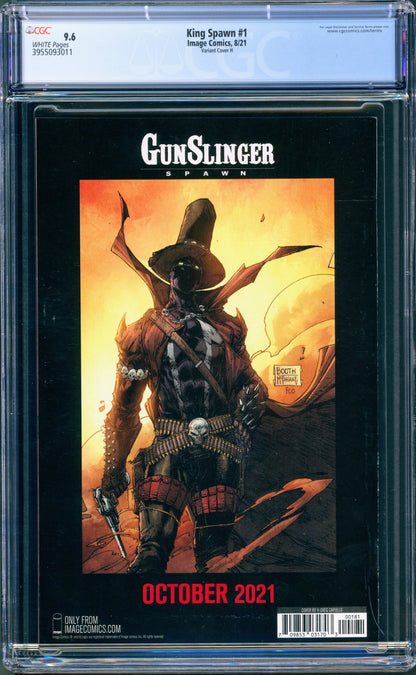 CGC 9.6 King Spawn #1 (Cover H) 1:50