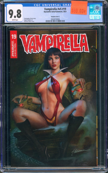 CGC 9.8 Vampirella #19 Variant Cover C (2021)