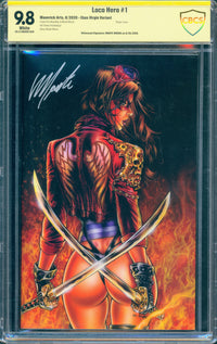CBCS 9.8 Loco Hero #1 (2020) Signed