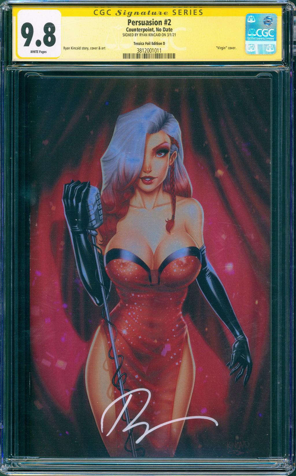 CGC 9.8 Persuasion #2 Signed