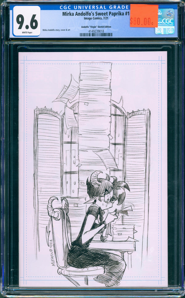 CGC 9.6 Mirka Andolfo's Sweet Paprika #1