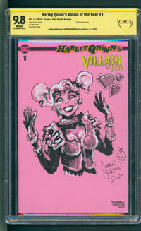 CBCS Harley Quinn's Villain of the Year #1 (Signed Camron Johnson)