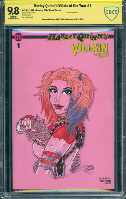 CBCS Harley Quinn's Villain of the Year #1 (Josh Lyman 10/31/2020)