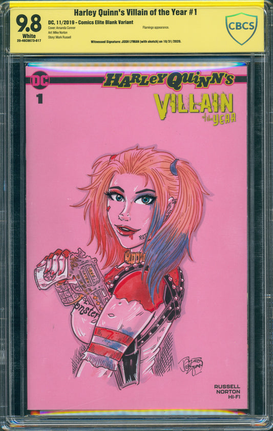CBCS Harley Quinn's Villain of the Year #1 (Josh Lyman 10/31/2020)