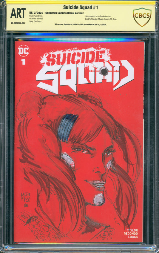 CBCS Suicide Squad #1 (Signed John Davies 10/1/2020)