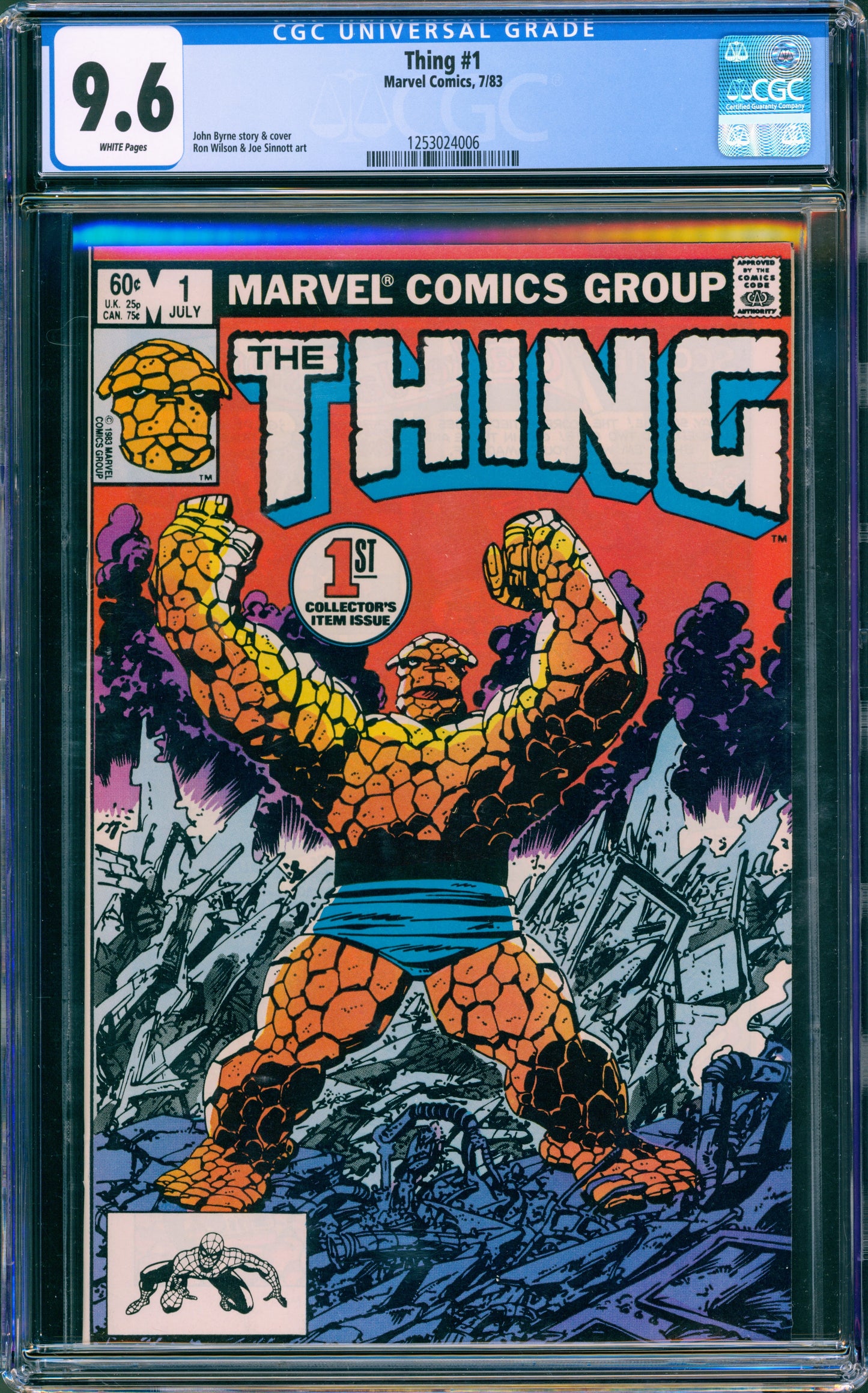 CGC 9.6 The Thing #1 (1983)