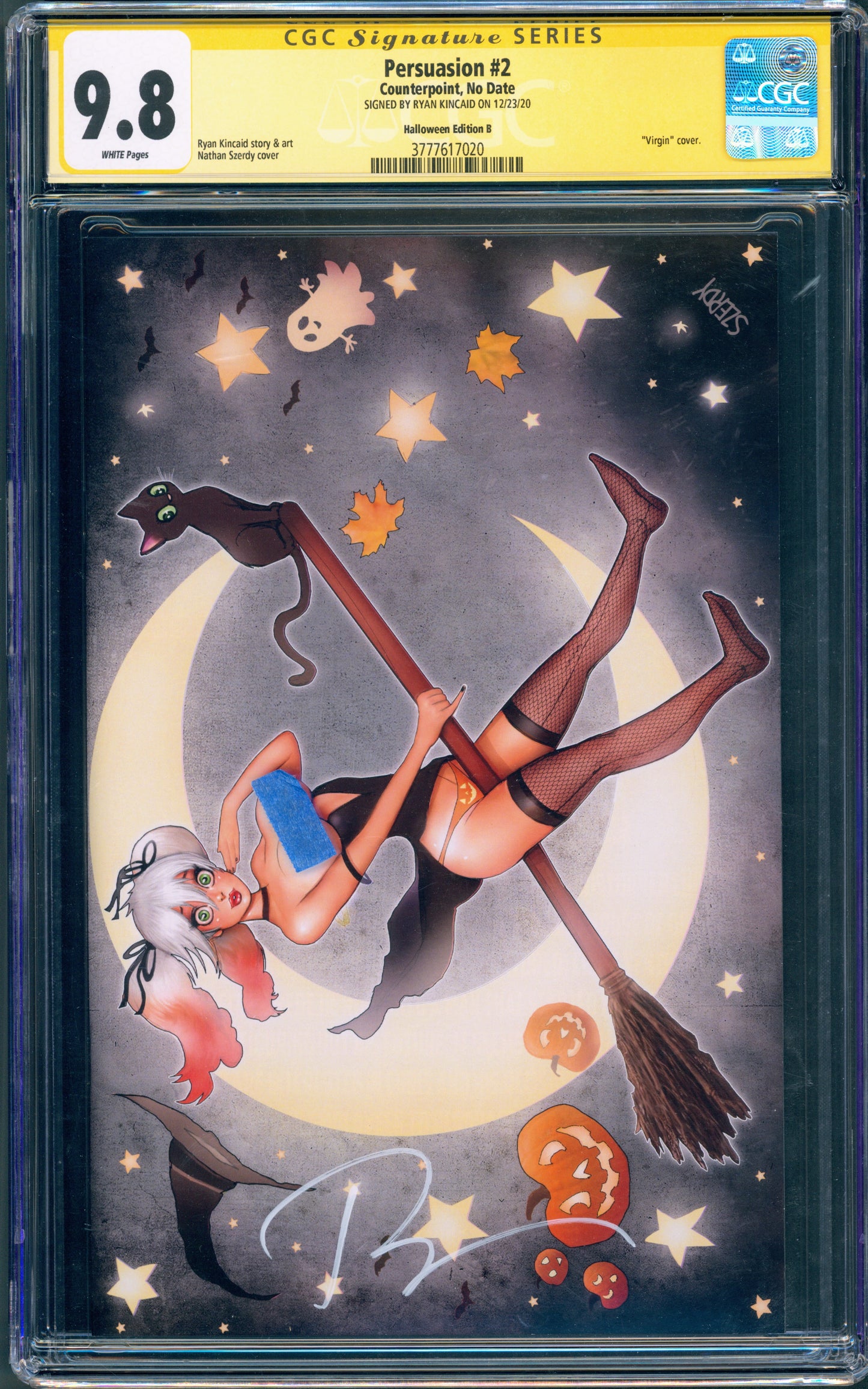 CGC 9.8 Persuasion #2 Halloween Edition B (Signed)
