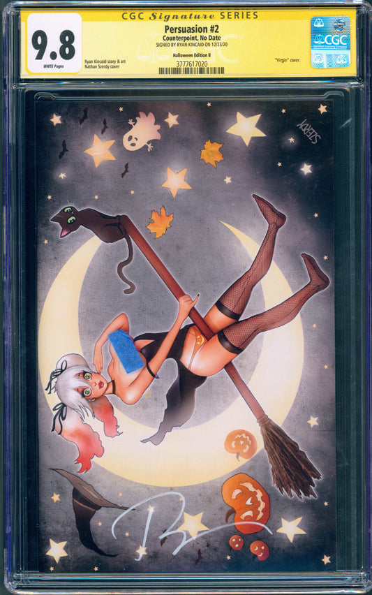 CGC 9.8 Persuasion #2 Halloween Edition B (Signed)