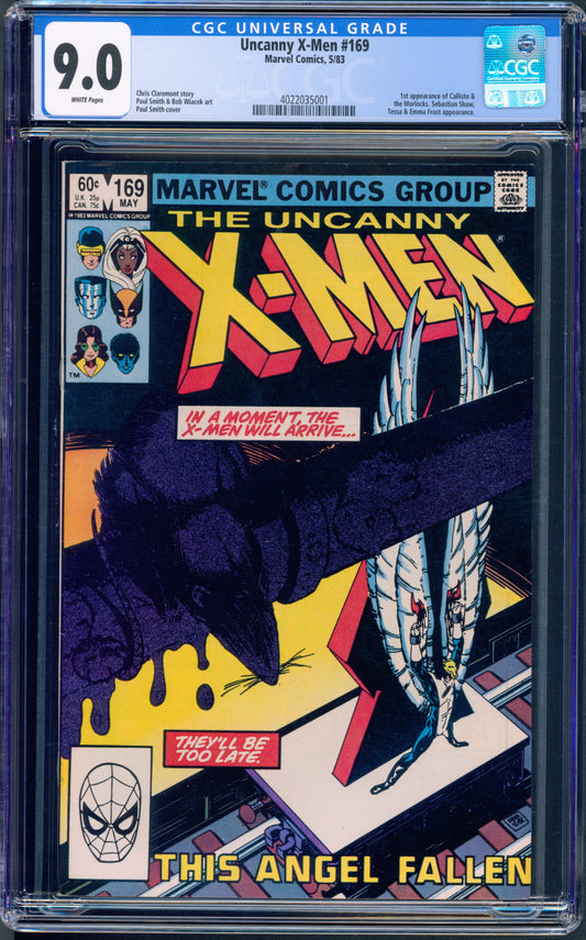 CGC 9.0 Uncanny X-Men #169