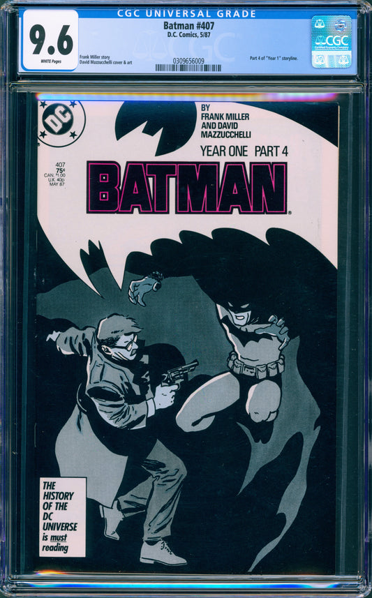 CGC 9.6 Batman #407 Year 1 Part 4