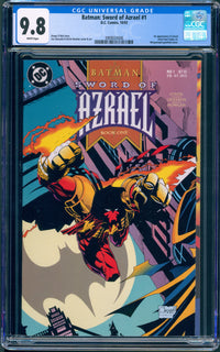 CGC 9.8 Batman Sword of Azrael #1