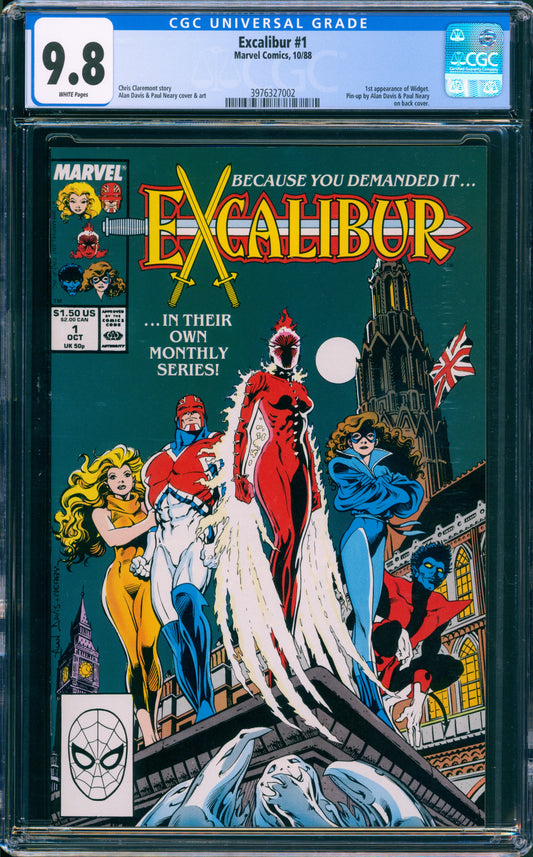 CGC 9.8 Excalibur #1